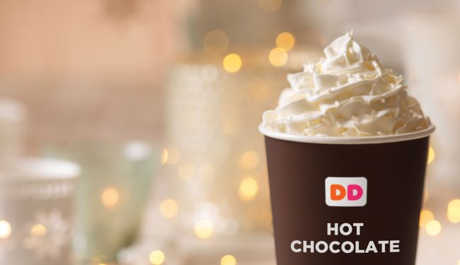 Dunkin Donuts Chocolate Caliente