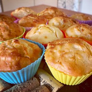 Muffins de Manzana y Yogurt 2